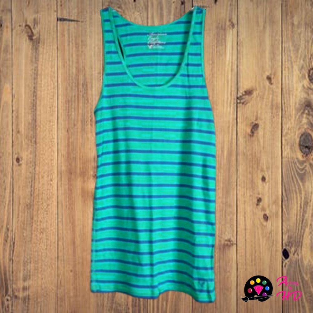 American Eagle Outfitters' Green Stretch Tank size L
